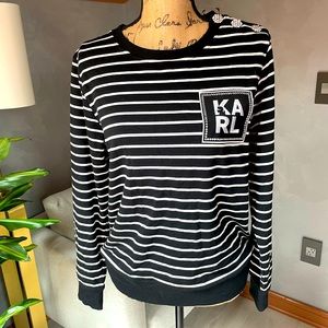 Karl Lagerfiled long sleeve shirt
